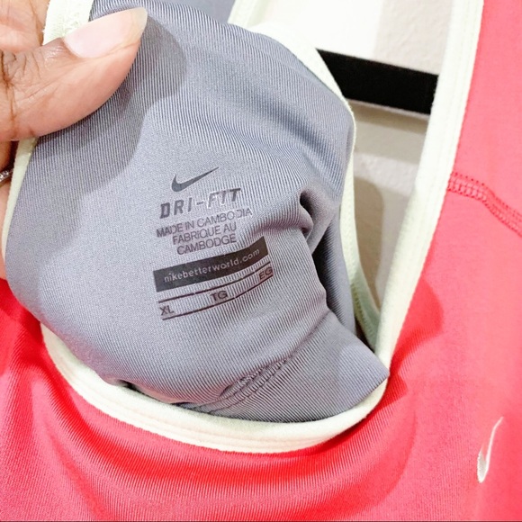 Nike Pink Workout Top Size Extra Large - Picture 4 of 6